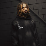 The Lost Generation - The Black White Dotted Hoodie - W