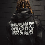 The Lost Generation - The Black White Dotted Hoodie - W