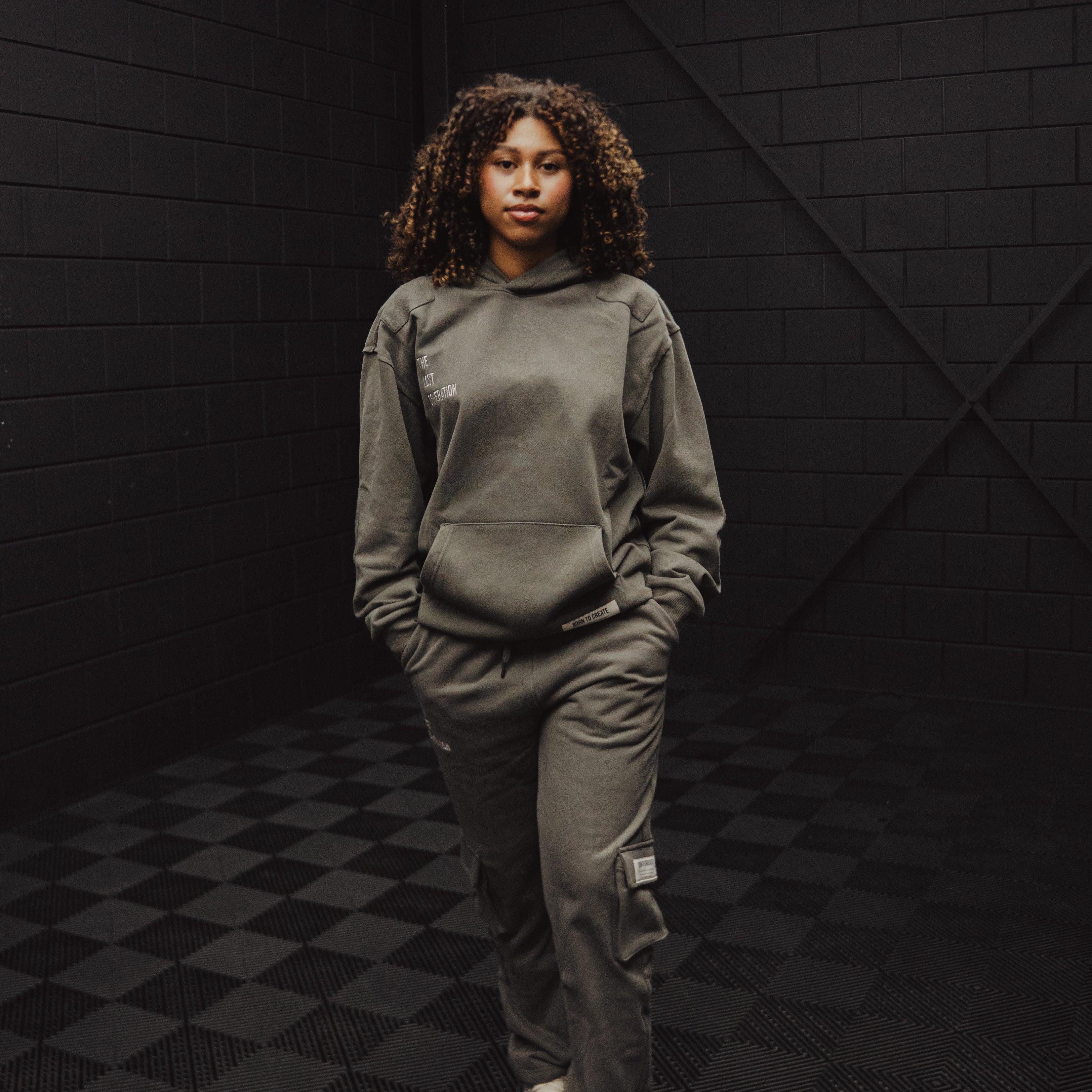 The Lost Generation -Grey and Black Pants unisex